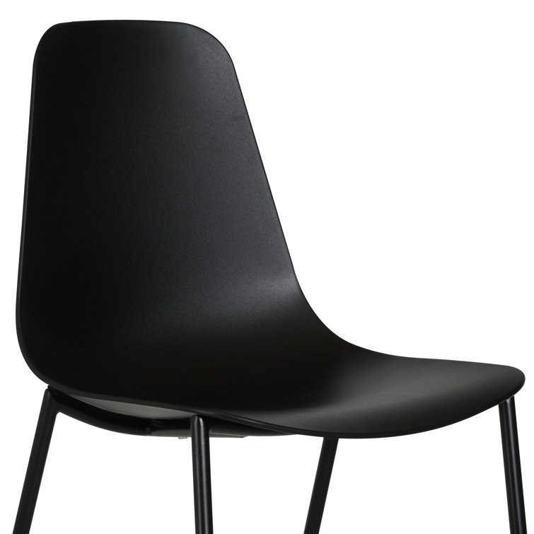 All modern black online dining chair